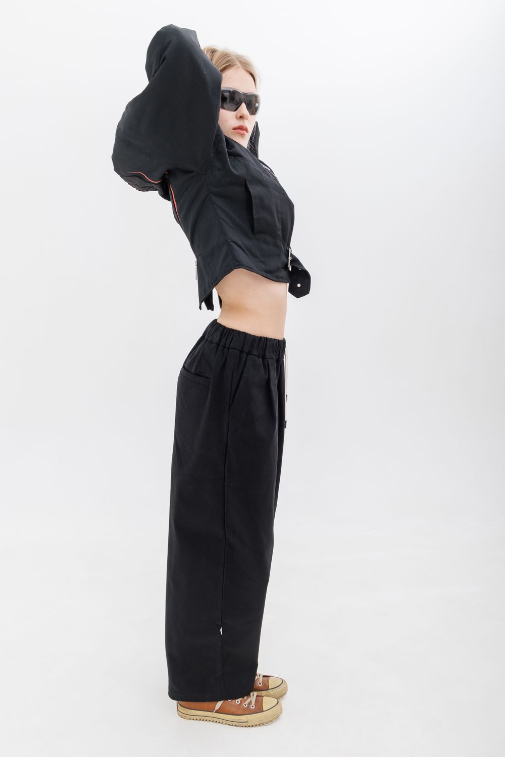 Брюки Protocol Detroit Balloon черные