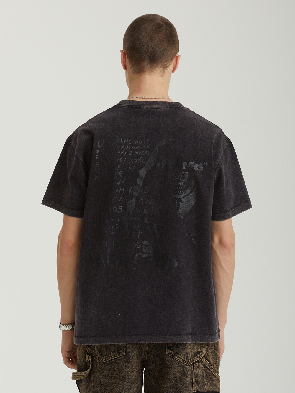 Мужская Футболка Gfx Retro - Vicious