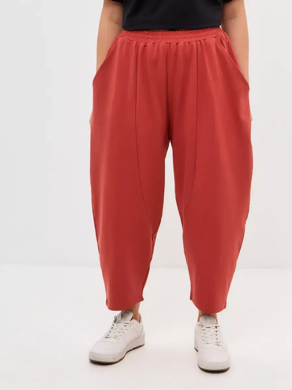 Штаны бананы оверсайз широкие