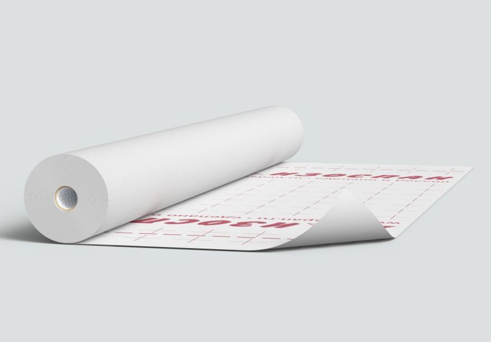 ИЗОСПАН A Гидро-ветрозащитная паропроницаемая мембрана (35м2)