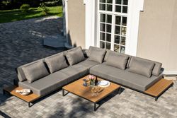 "Амальфи" трансформирующаяся лаунж-зона из алюминия, цвет графит