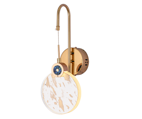 07857,33 Бра Викси золото Led 3W (3000K)