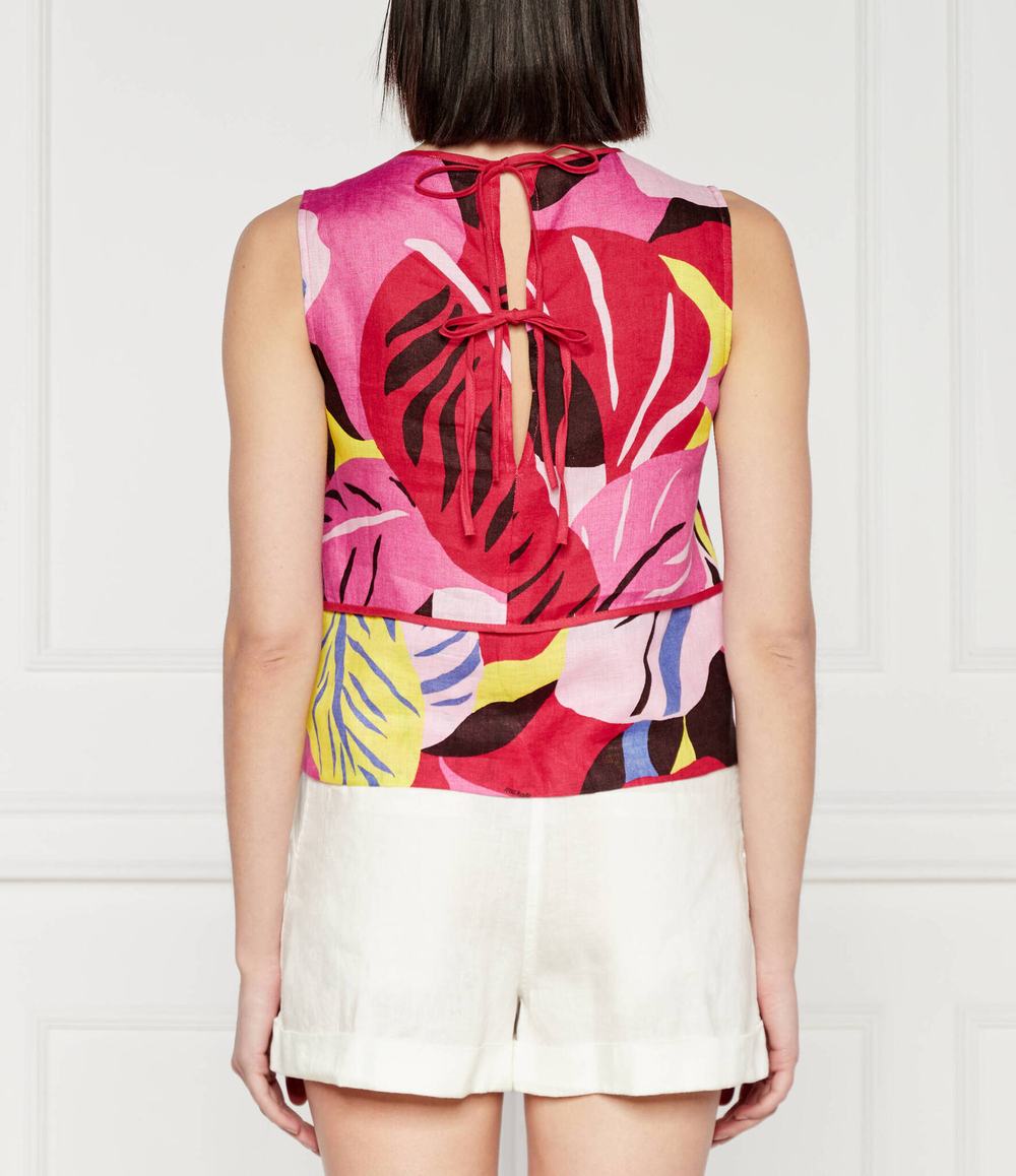 Льняный топ RECESS Marella SPORT - разноцветная(13161044)