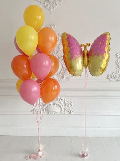 Сет Бабочка розовая