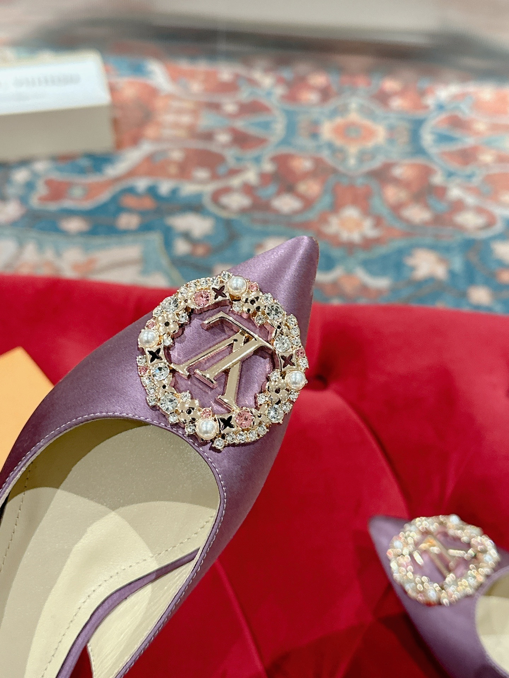 Louis Vuitton Met Slingback Ballerina