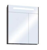 Зеркальный шкаф Акватон Сильва 60 с подсветкой, Дуб Макиато