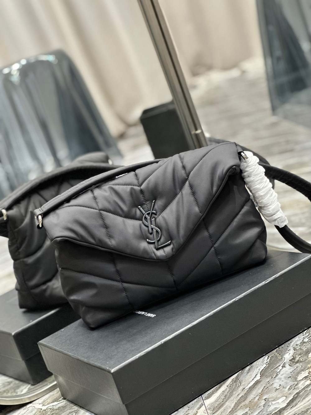 Saint Laurent Loulou Puffer Bag 35 cm