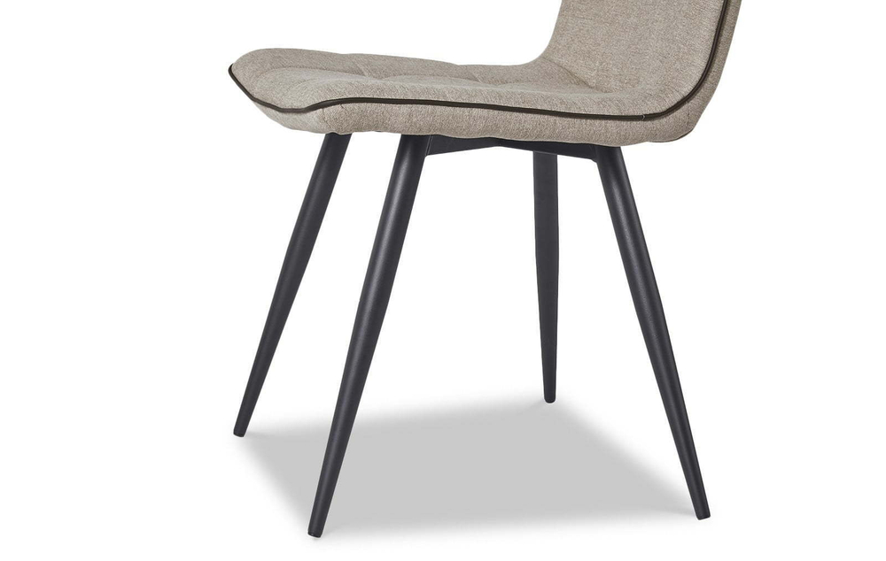 Стул SKY6800-1 бежевый/черный