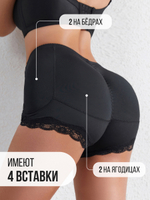 Моделирующие трусы с накладками