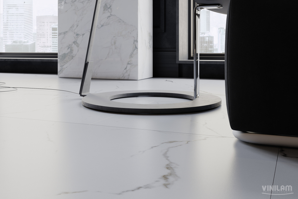 LVT-плитка VINILAM 83444 Итальянский мрамор (4,56) клеевая