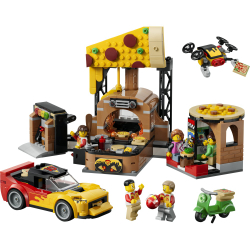 Конструктор LEGO City 60496 Доставка пиццы с транспортными средствами — фото 10