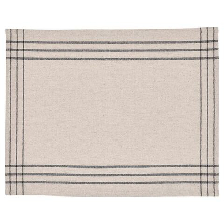 IKEA VÅRARV  (ИКЕА ВÅРАРВ)  -  Коврик, темно-серый/натуральный, 35x45 см