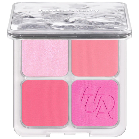 Huda Beauty Blush Filter Blurring Blushlighters Palette - baby pink