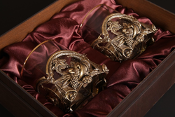 Набор стаканов для виски "Рог изобилия" 2 шт.