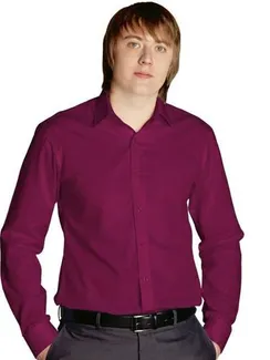Сорочка мужская StanBusiness, размер 50, цвет винный 120 г/м
