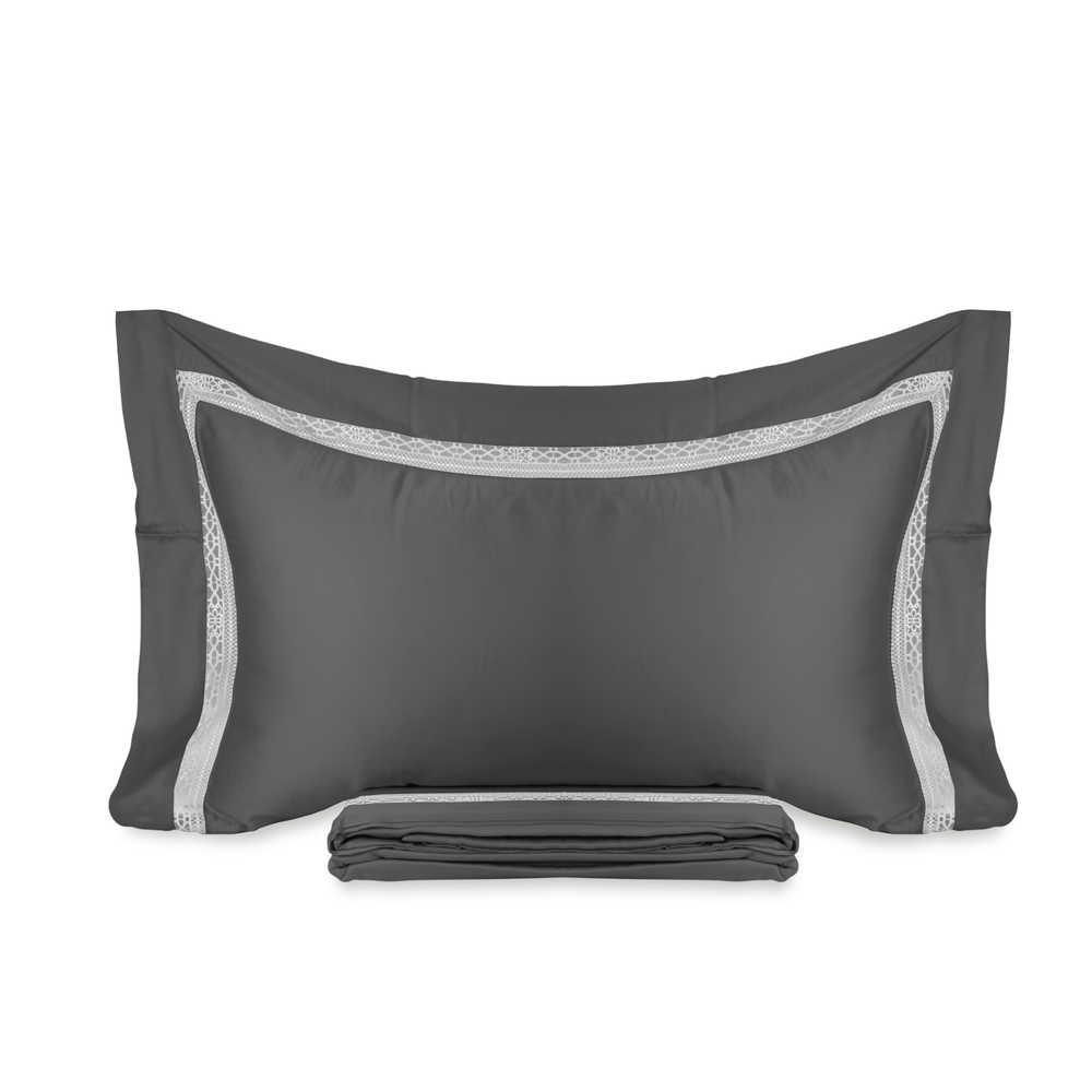 Постельное белье из тенселя Classy | графитовый