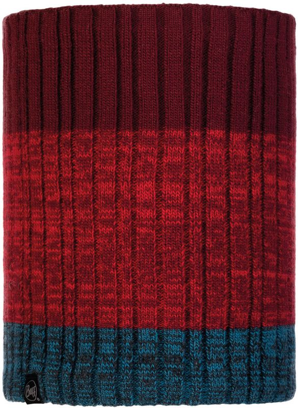 Вязаный шарф-труба с флисом Buff Neckwarmer Knitted Polar Igor Maroon Фото 1
