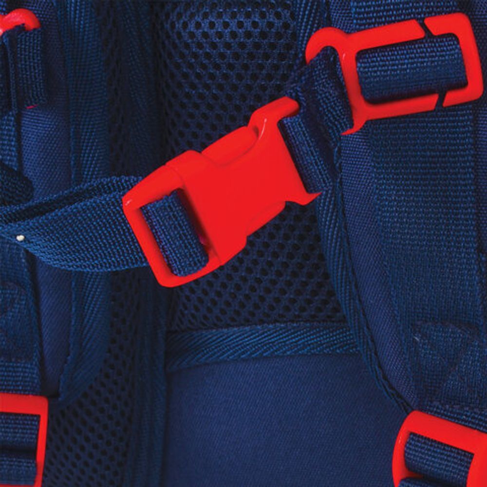 Ранец ЮНЛАНДИЯ LIGHT, 2 отделения, "Sneakers", 38х29х16 см, 228793