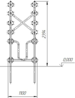 Детский спортивно-игровой комплекс для улицы серия "Сфера" Romana 057.03.00