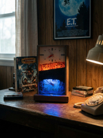 Настольные часы "Изнанка" - арт-объект с двумя циферблатами и подсветкой