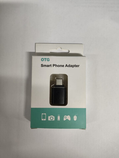 Адаптер-переходник SAMAnd Type-C(m) - USB3.0(f) 2.1A OTG Black