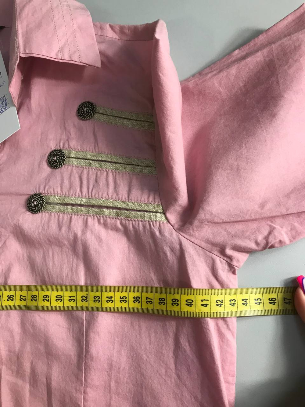 Рубашка MSTS красивого оттенка, маркировка 36, визуально 42 размер, новая