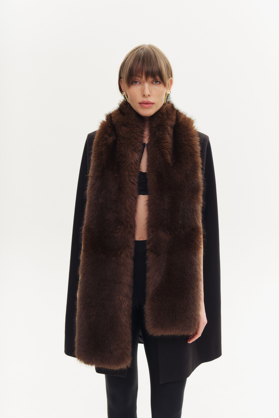 Шарф SHARF BIRDY | Коричневый