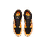 Кроссовки Air Jordan 1 Retro Mid GS Orange Black