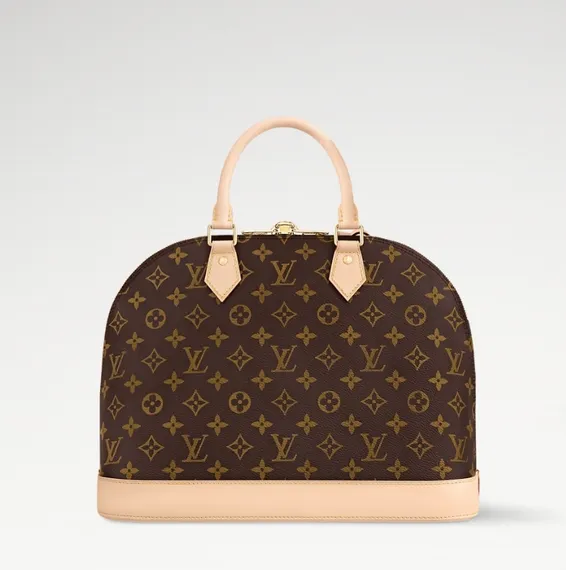 Сумка Louis Vuitton Alma коричневый