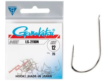 Крючки Gamakatsu LS-2110N HOOKS NICKEL разм. 12 25шт.