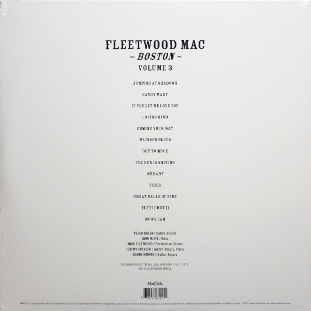 Fleetwood Mac / Boston - Volume Three (2LP)