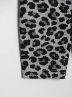 Леопардовый костюм для девочки на лето