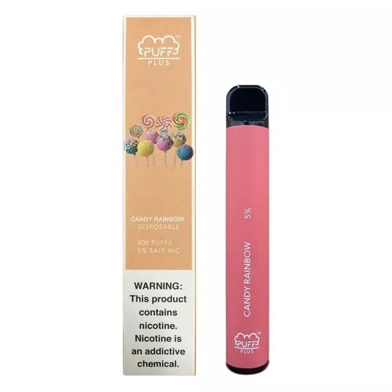 Puff Bar PLUS 800 2.0% SE Candy Rainbow (Фруктовые Леденцы)