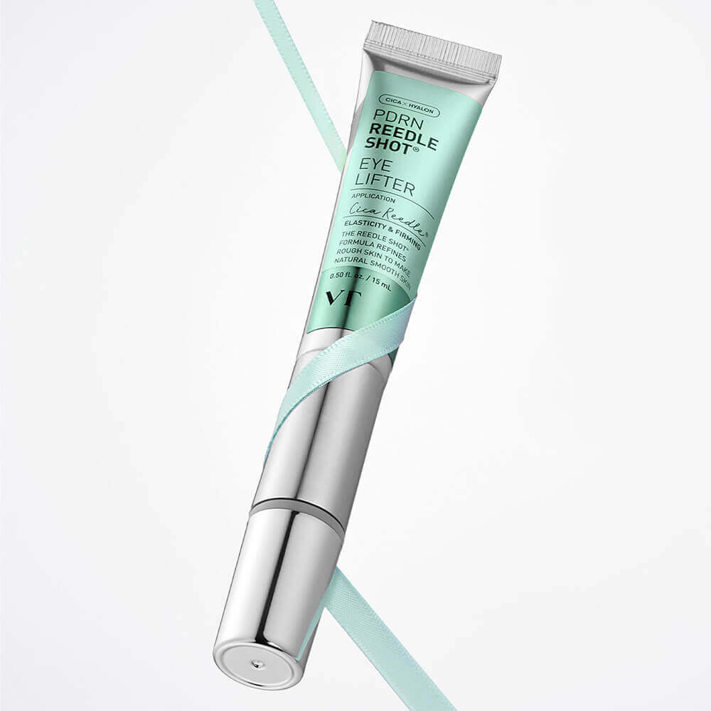 VT Cosmetics PDRN Reedle Shot Eye Lifter, 15ml - Массажный крем для кожи вокруг глаз с ПДРН и золотом