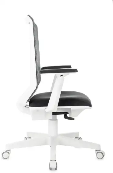 Кресло Бюрократ MC-W611N темно-серый TW-04 38-417 сетка/ткань крестов. пластик пластик белый