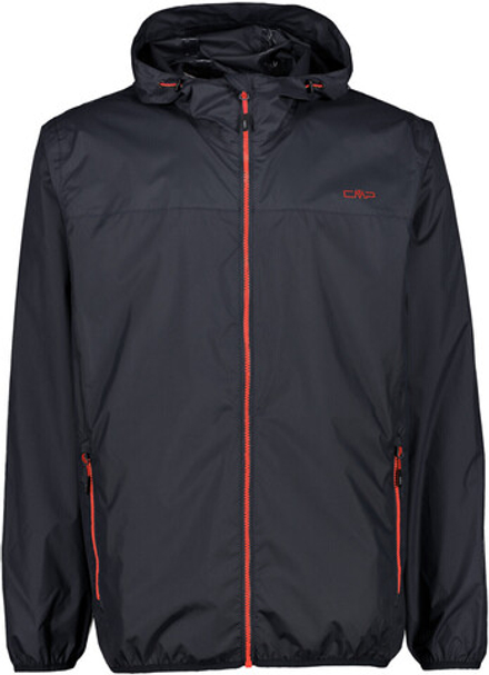 Куртка CMP Men's packable waterproof jacket, артикул 32X5807, цвет Dark Grey (U423)