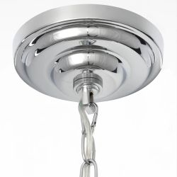 Citilux Джейн CL306141 Хрустальная подвесная люстра Хром