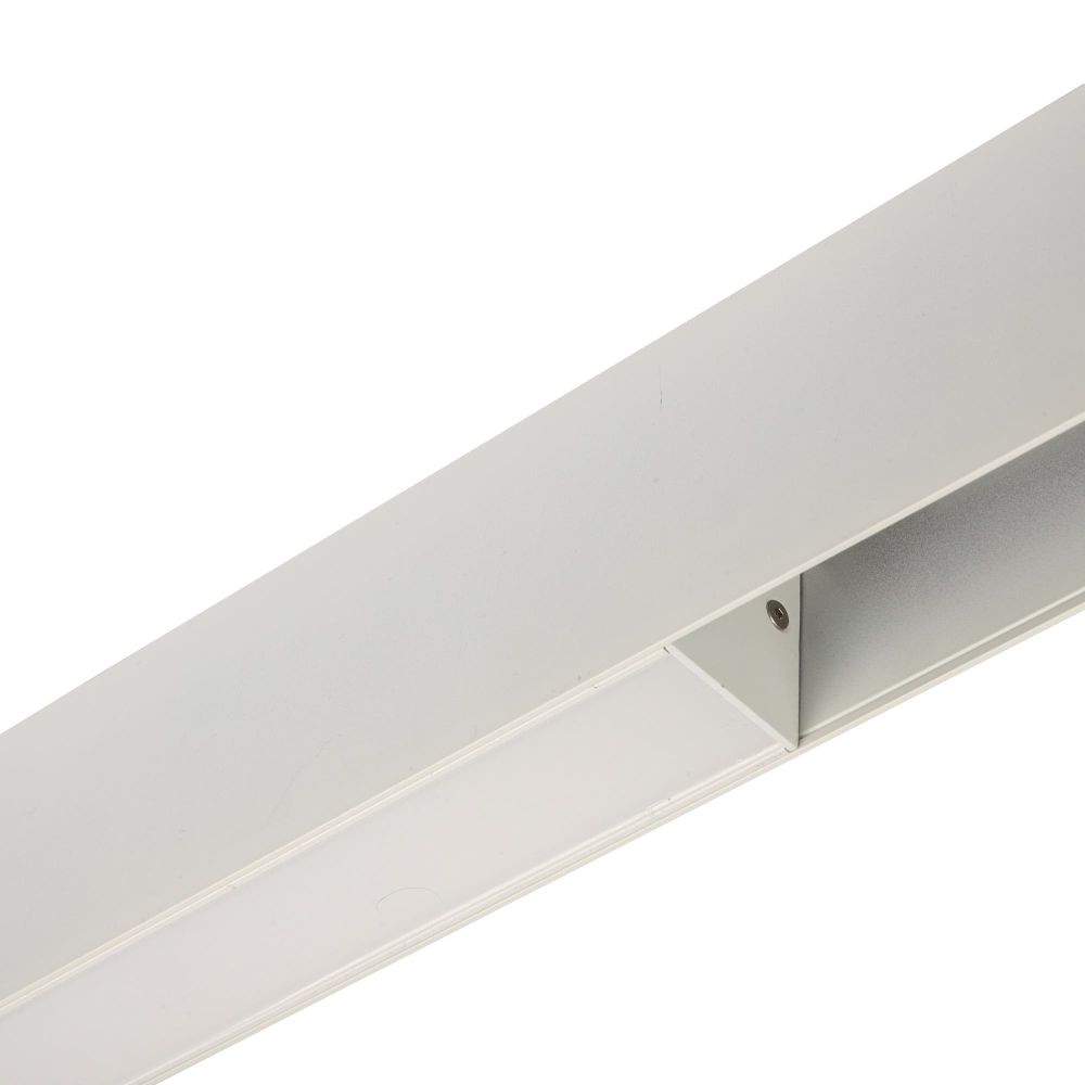 ULB-M70-20W-4000K-35 WHITE Светильник-прожектор линейный светодиодный трековый. Для магнитных шинопроводов. 2000 Лм. Белый свет 4000К. Белый. ТМ Uniel