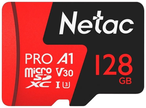 Карта памяти Netac P500 Extreme Pro NT02P500PRO-128G-R 128 Гб