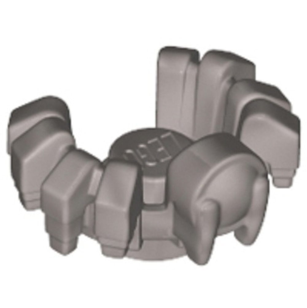 Голова и ноги паука 35039 Flat Silver