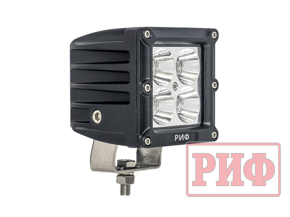 Светодиодная фара дальнего света РИФ 80 мм 20W LED