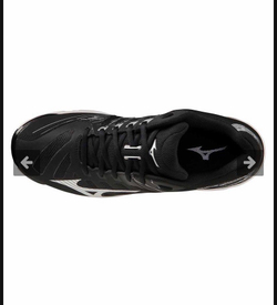 MIZUNO, WAVE VOLTAGE 2, INDOOR, BLACK/WHITE, MEN, US 11 /EUR 44,5 /UK 10 /СМ 29