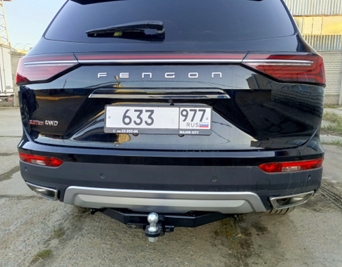 Фаркоп Бизон на DongFeng Fengon ix7 2023- (паспорт и сертификат в комплекте)(без электрики) FA 0710-E