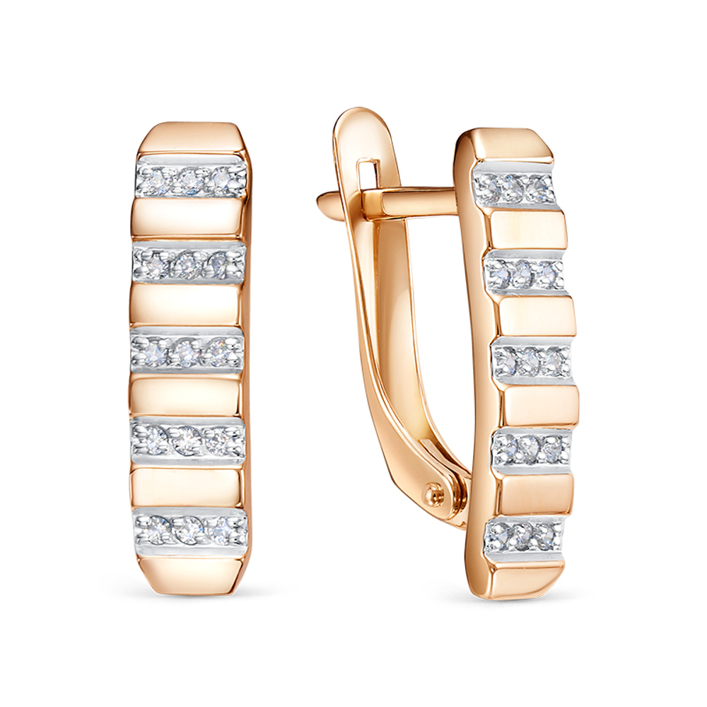 Серьги из золота 585 пробы