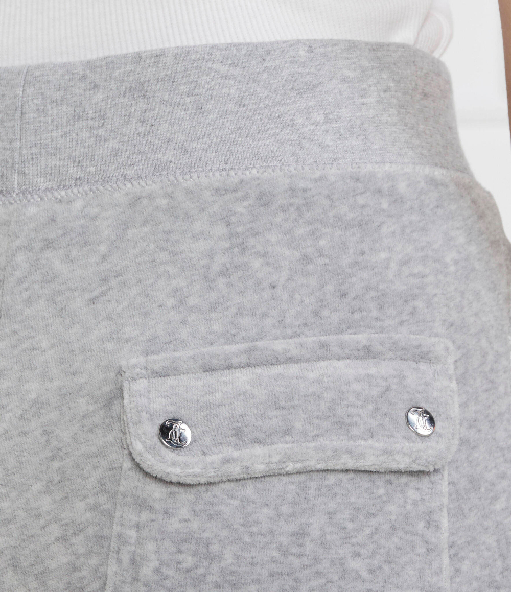 спортивные штаны del ray Juicy Couture - серый(JCAP180)