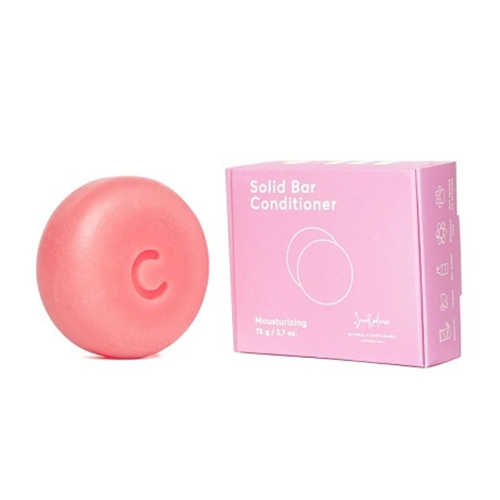 Твёрдый кондиционер для волос "Увлажняющий", 75 гр (Smorodina)