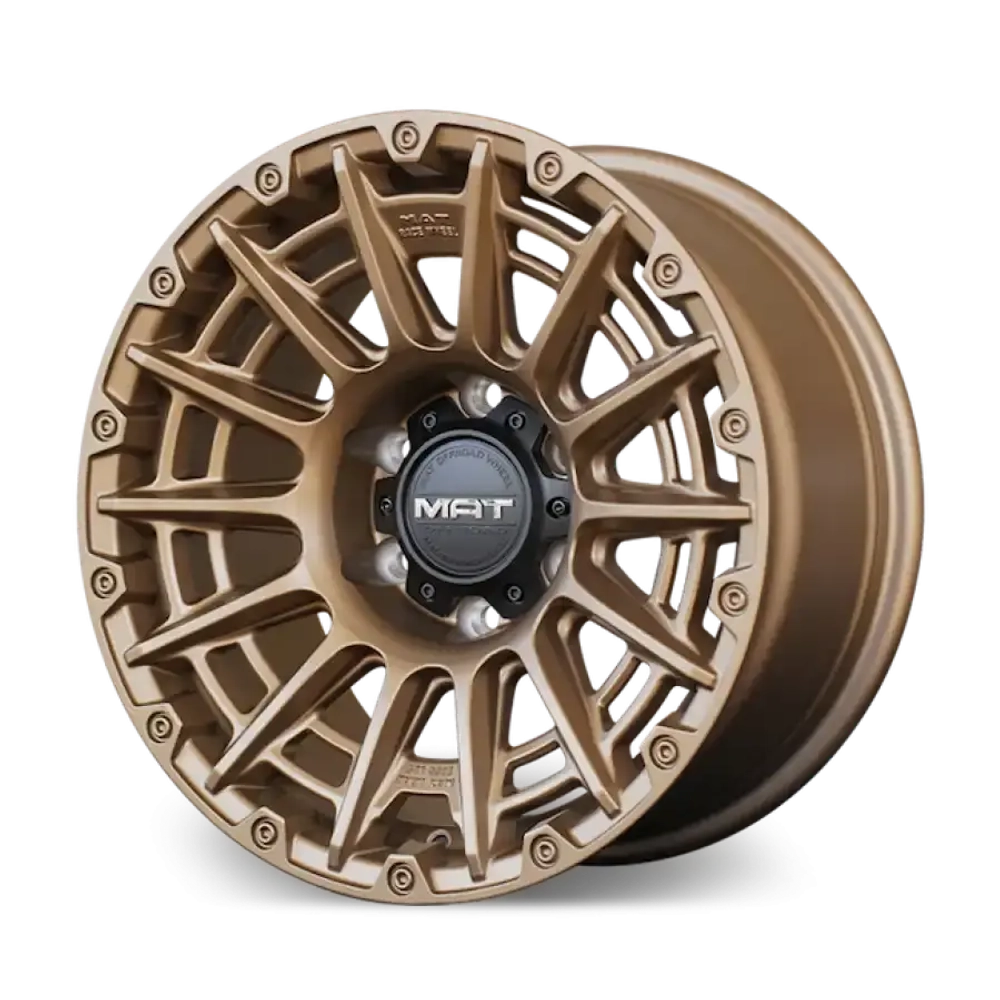 Диск колёсный литой MAT Offroad F1907 R17 8,5 ET0 Bronze
