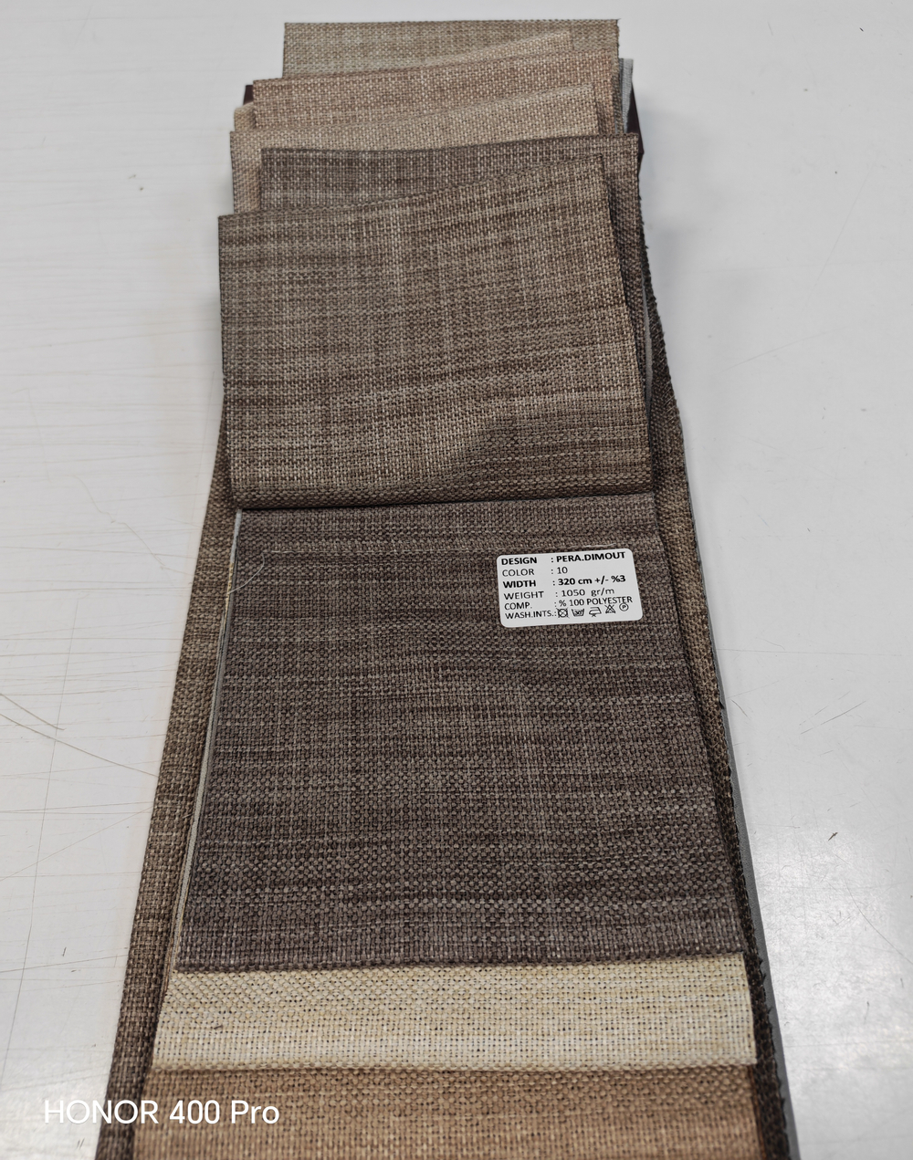 Портьерная ткань Adeko арт. Pera Dimout (высота 320 см, Турция)