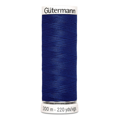 01 Нить Sew-All 100/200 м для всех материалов, 100% полиэстер Gutermann 748277 (232 кобальт)