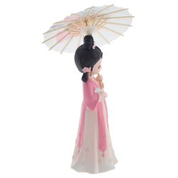 GAEM Фигурка декоративная "Гейша", L15 W15 H25 см, 2в.